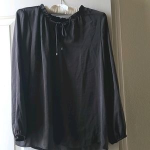 Charcoal blouse from Hawthorn
